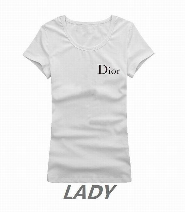 Dior short round collar T woman S-XL-001